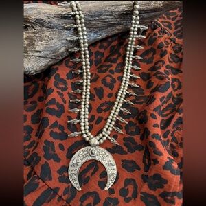 Squash Blossom Turkish Necklace